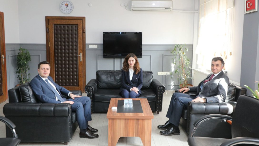 İl Milli Eğitim Müdürmüz Sayın Mehmet Fatih Vargeloğlu'nun Mesudiye Kaymakamlığı Ziyareti